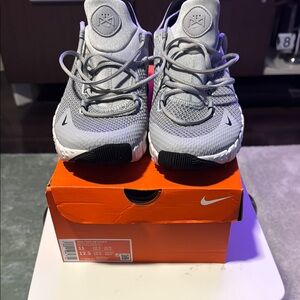 Nike Kids Gray Athletic Shoes